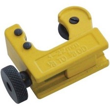 PLUMBERS 3mm (1/8") - 22mm (7/8") BRAKE COPPER PIPE MINI TUBE CUTTER SLICER