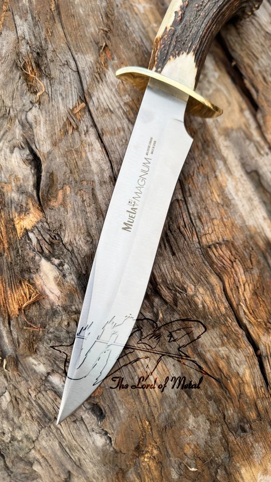 CUSTOM HANDMADE D2 STEEL muela magnum bowie knife - IMPORT TAX PAID BY SELLER - Image 4 of 4