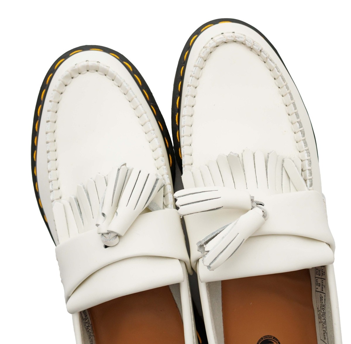 Dr Martens Smooth Leather Adrian YS Tassel Loafers Docs Mens 7