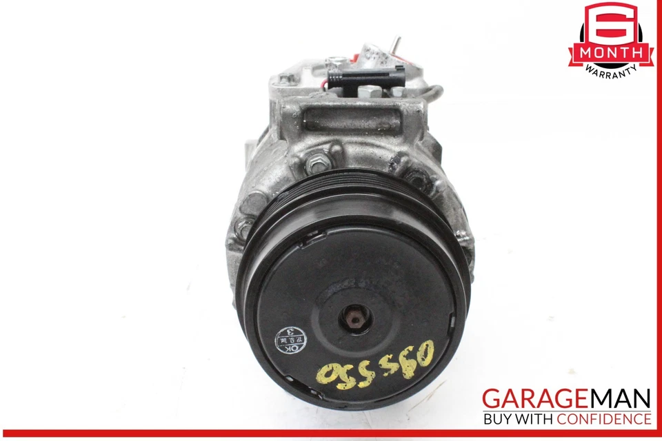 07-11 Mercedes W221 S550 CL550 A/C Air Conditioning Compressor 0022306711 OEM - Image 2 of 4