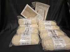 New Lot 8 Premier 2-pack Sets AntiPilling Everyday Worsted Yarn Cream 113g/203yd