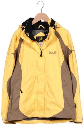 Jack Wolfskin Jacke Damen Anorak Jacket Kurzmantel Gr. L Gelb #06sf7up