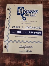 Overseas Auto Parts Volume Division Of RICAMBIO INC.  1  PARTS & ACC. FOR FIAT 