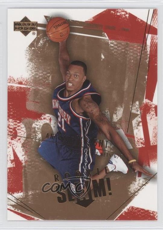 2005-06 Upper Deck Slam Rookie Antoine Wright #104 Rookie RC 0a1