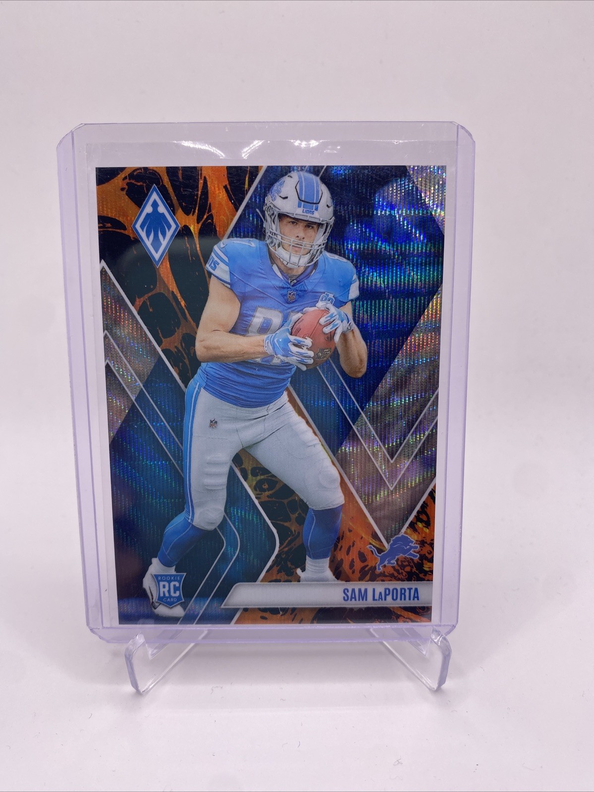 2023 Panini Phoenix Sam LaPorta Lava /175 RC Rookie Tiger #115 Detroit Lions