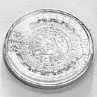 1/10th oz Aztec Calendar .999 Fine Silver Round Bullion Golden State Mint - 17
