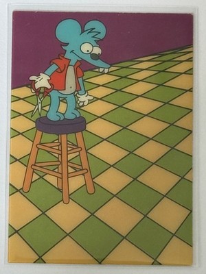 THE SIMPSONS 1993 SERIES 1 SKYBOX CEL CARD SET C1,C2,C3,C4,C5,C6