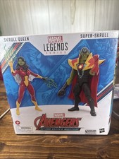 Marvel Avengers Legends Skrull Queen and Super-Skrull Action Figure Set -...