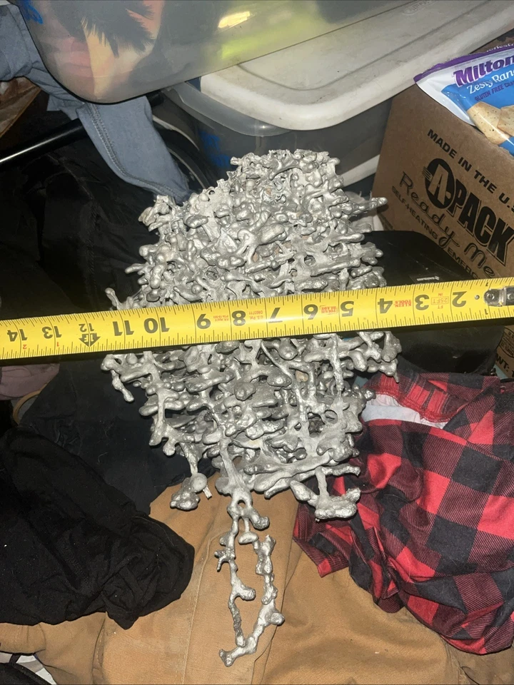 Escultura de fundición de arte de hormiguero hormiga de fuego de 17 pulgadas de alto hace en oferta Foto 3 de 4