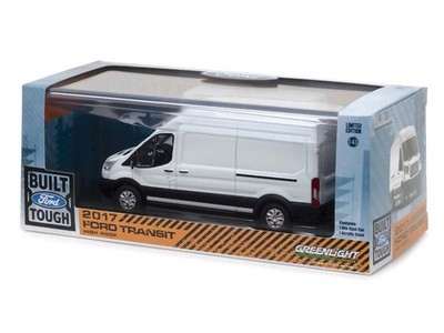 2017 Ford Transit LWB High Roof - White 1:43 Scale Model