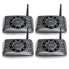 10Channel Full Duplex Wireless Intercoms Home Offices Room to Room Communication