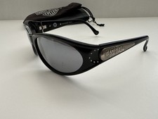 Vintage Harley Davidson Sunglasses HDS 008 Made In Italy 103-5 Gas Tank Design