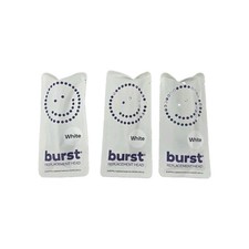 3pk BURST Genuine Replacement Heads for Original Sonic Toothbrush White 