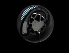 Black - Lamborghini Sport Ear Hook Audifonos Bluetooth 6.0 Headphones