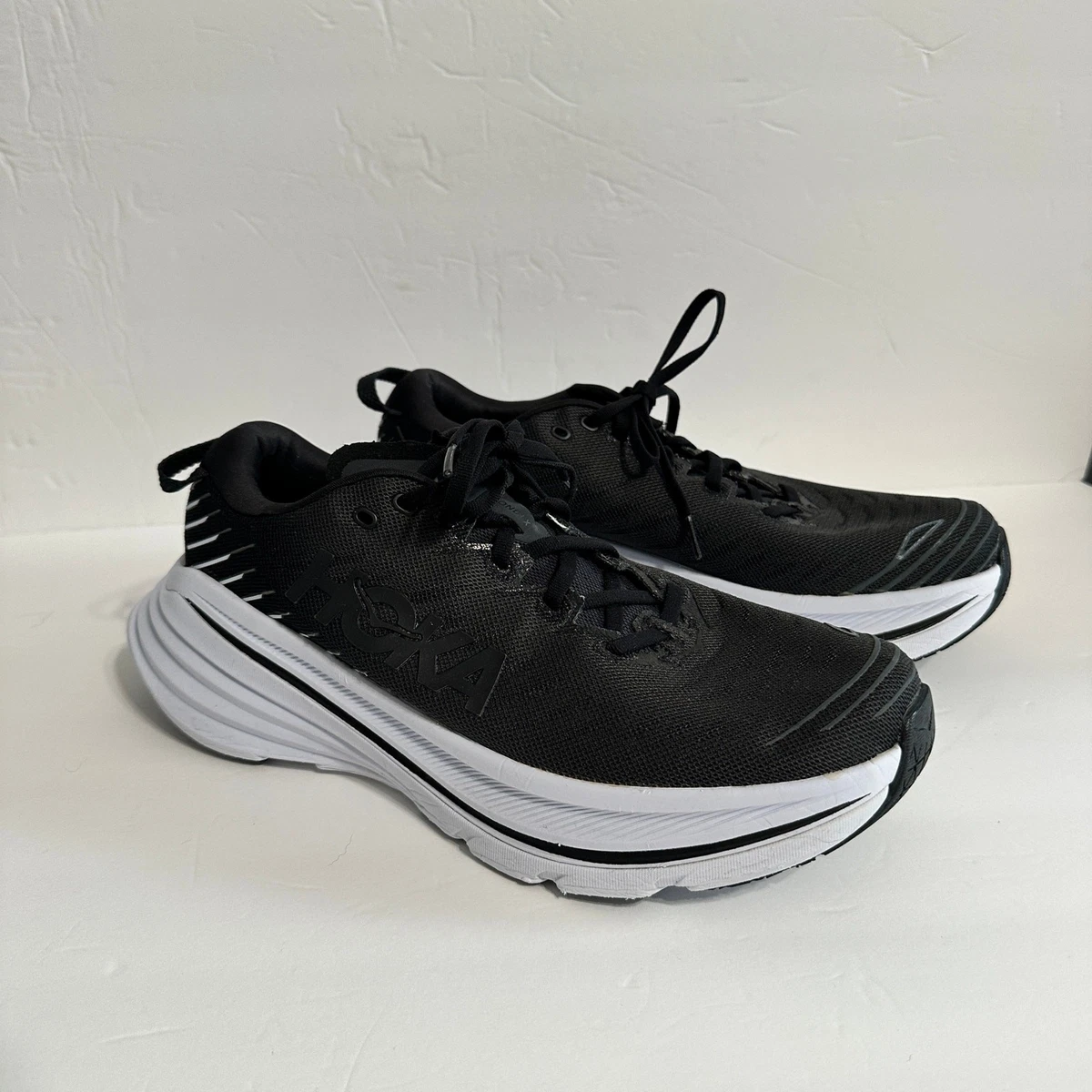 Hoka One One HOKA Bondi X Black White for sale | eBay