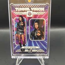 2025 Panini Donruss Rickea Jackson Tunnel Vision #12 Los Angeles Sparks WNBA