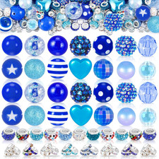 28Pcs Bubblegum Beads 84Pcs Large Hole Spacer Bead for Beadable Pen  Total 112