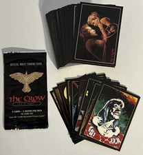 1996 THE CROW 2 CITY OF ANGELS COMPLETE CARD SET 1-90 W/ LEGEND 1-10  WRAPPER