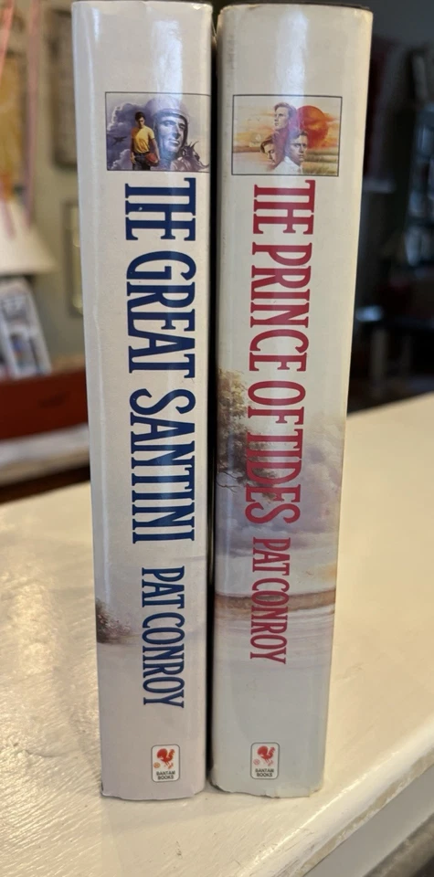 GREAT SANTINI PRINCE TIDES-BCE HC Lot 3-Rarer DJ Cover Art-Pat Conroy-Lords Disc - Image 3 of 4