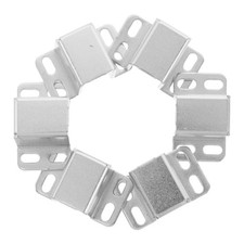 6pcs Electromagnetic Locks Keeper: Surface Mount Solenoid Electric Door Lock