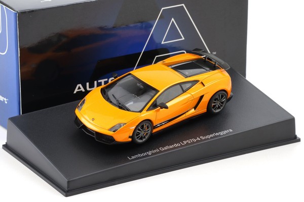 1:43 Autoart Lamborghini Gallardo LP570-4 Superleggera Arancio Borealis/ Orange-image