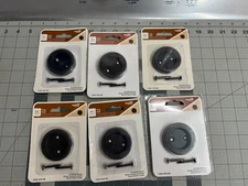 6-pack National Hardware N187-046 2-1/8" Oil Rubbed Bronze Flush Cup Door Pull