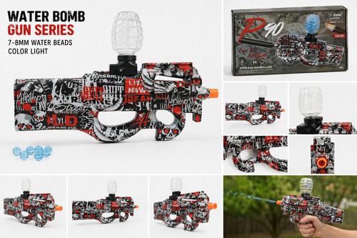graffit style water bead blaster toy gun 7- 8 mm gel beads - new