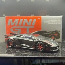 MINI GT 518 Lamborghini Aventador GT EVO MDX 2023 Matte Black 1/64 Exclusive
