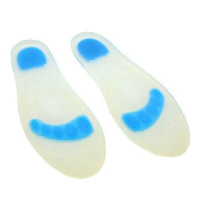 Gel-Einlegesohlen mit weichen Flecken bei Fußgewölbeschmerzen Fersenschmerzen, Plantarfasziitis Fußschmerzen
