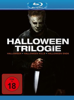 HALLOWEEN TRILOGIE Teil 1 Remake + KILLS + ENDS Michael Myers 3 BLU-RAY BOX NEU
