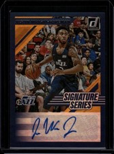 2019-20 DONRUSS SIGNATURE SERIES AUTO JUSTIN WRIGHT-FOREMAN JAZZ