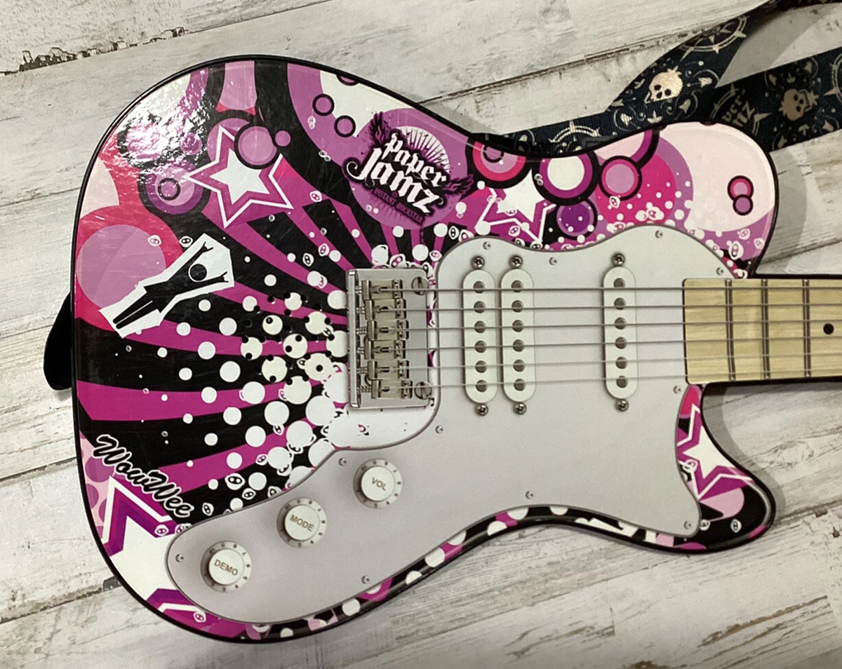 Paper Jamz Guitar Instant Rockstar 2009 by WowWee Tested Works