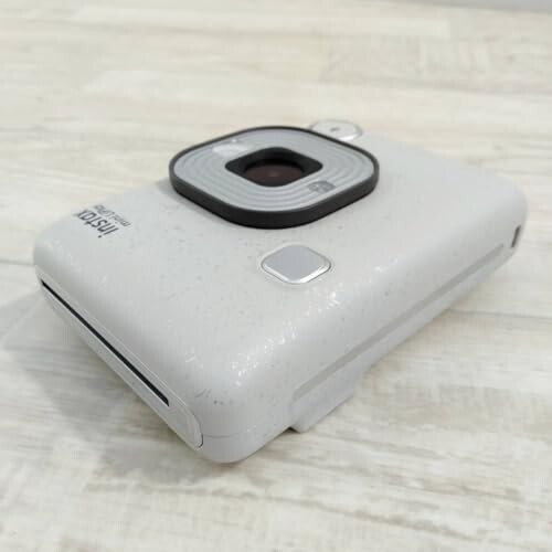 FUJIFILM Instax Mini LiPlay Instant Camera in Stone White - Pre-Owned-image