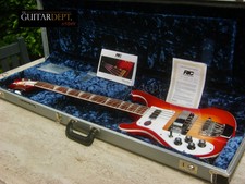 ♚nos♚ultra Rare!♚ 2018 Rickenbacker 4003 Stereo Bass ♚ Left Handed♚fireglo♚gem !