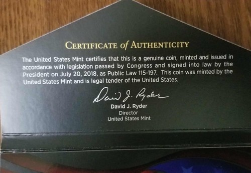 2019 US Mint American Innovation $1 Reverse Proof Coin - New Jersey - Picture 4 of 6