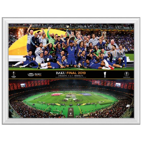 2019 Europa League Final Chelsea v Arsenal Montage Print Range - Picture 4 of 6