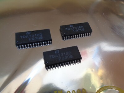 TDA7318D STM DIGITAL GESTEUERTER STEREO AUDIOPROZESSOR SMD 28PIN UKSTOCK