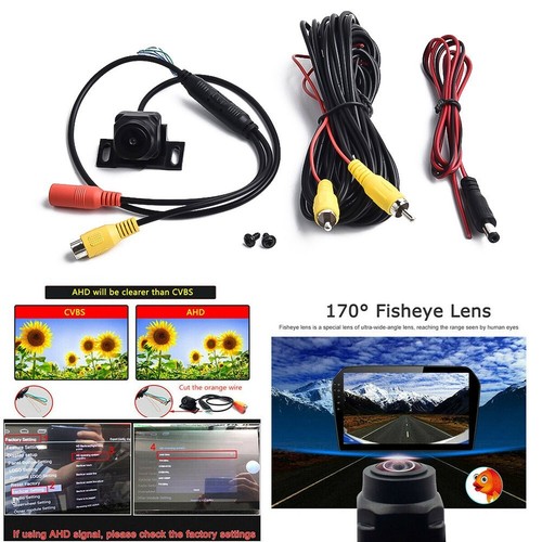 Kit Telecamera E Monitor Per Visione Posteriore Auto Sistema - Foto 7