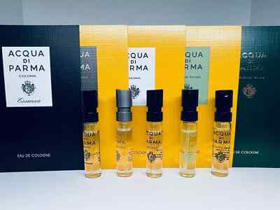 Acqua Di Parma Colonia Collection For Men Sample Spray Vials 5pc Set