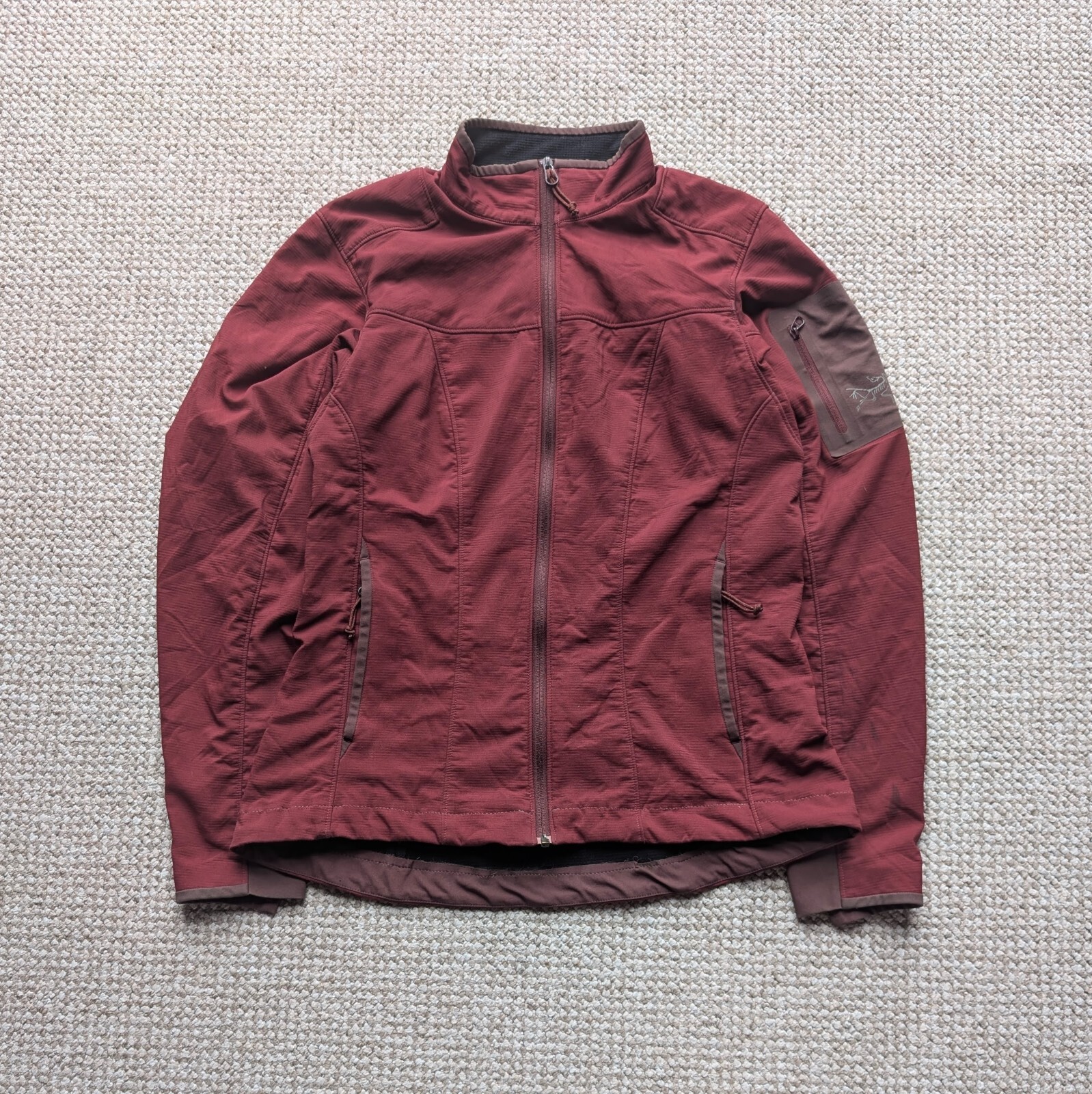 Arc'teryx Epsilon LT Giacca Soft Shell Rosso Donna Small #ARC375