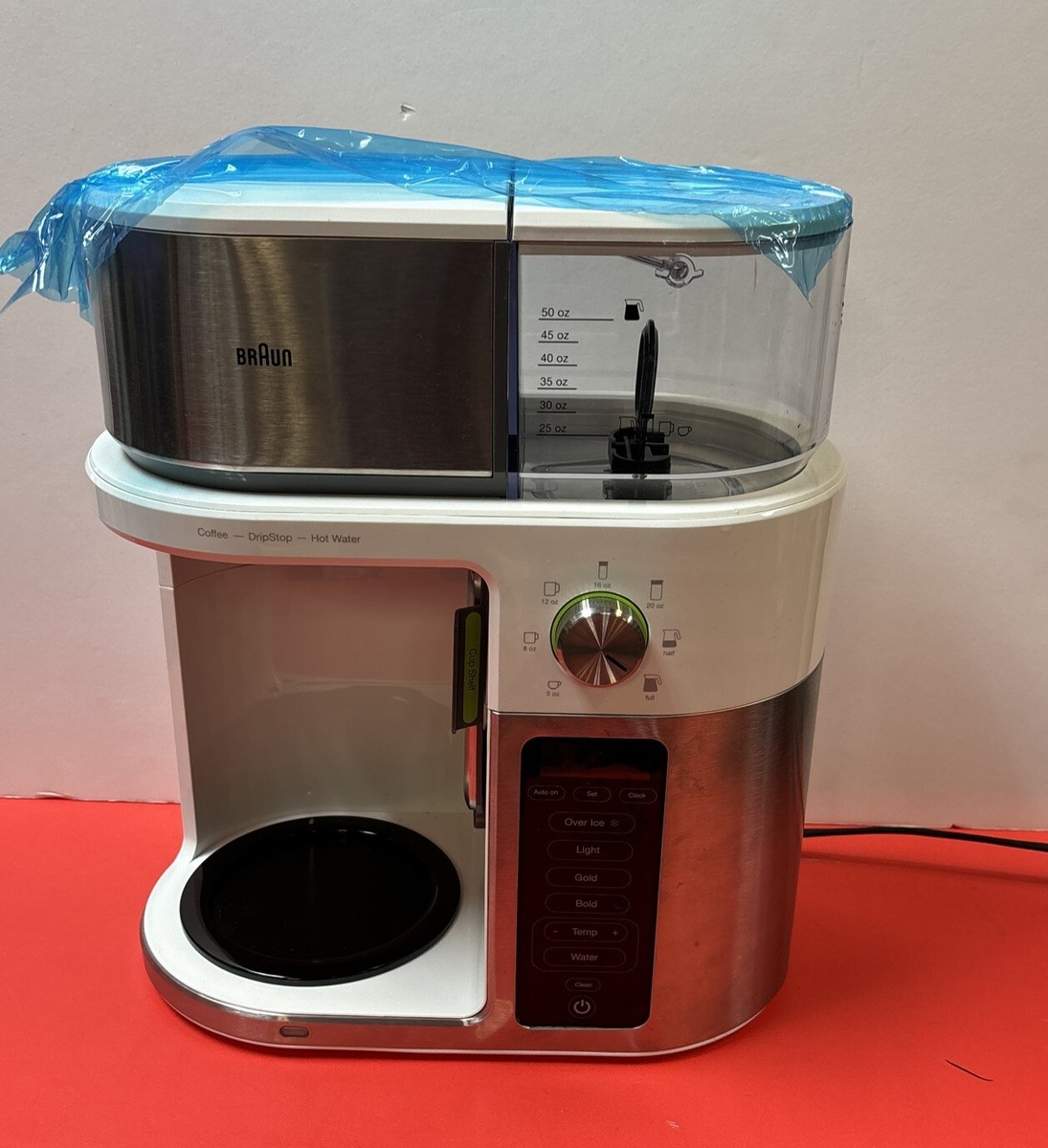 Braun Multiserve Plus 10 Cup Drip Coffee Maker Defective Not Working For  Parts @ | eBay