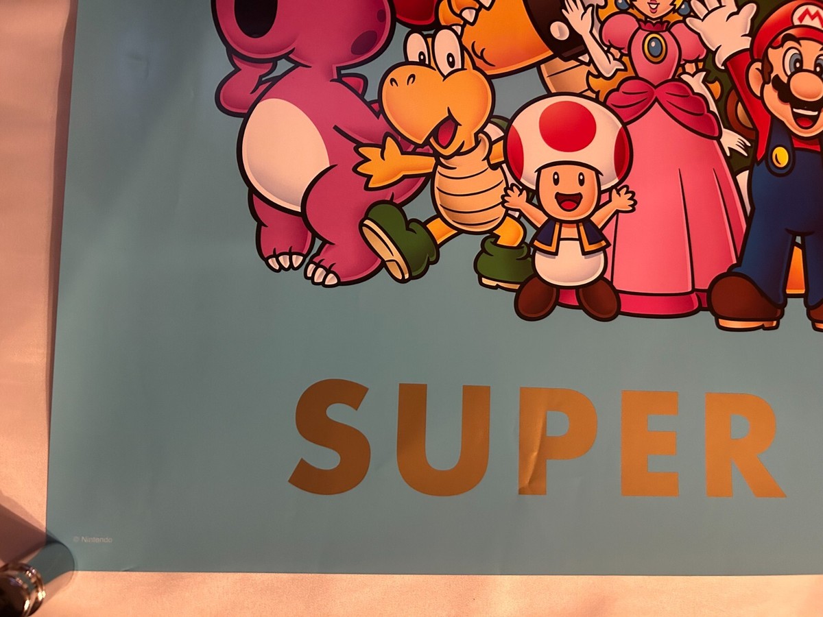 スーパーマリオストライカーズ B2サイズ ポスター 好評にて期間延長】 スーパーマリオストライカーズ B2サイズ