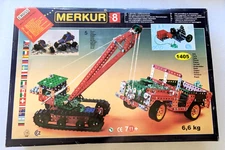 Merkur #8 Metal Construction Building Set #1405 - Looks Complete - READ ALL