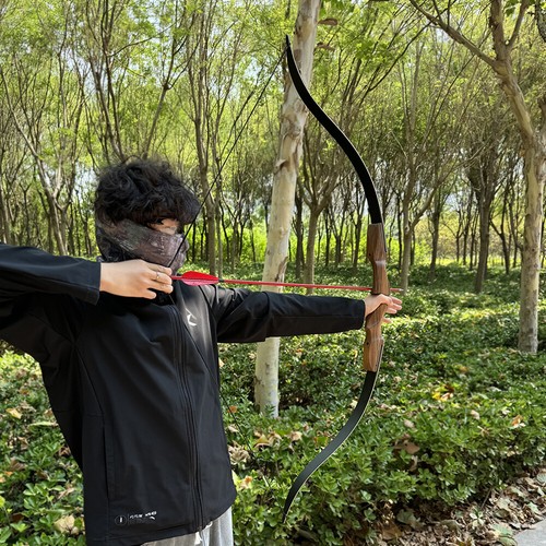 ILF 60 Zoll Takedown Recurve Bogen Sportbogen 30-60lbs Holzbogen Bogenschießen - Bild 5 von 20