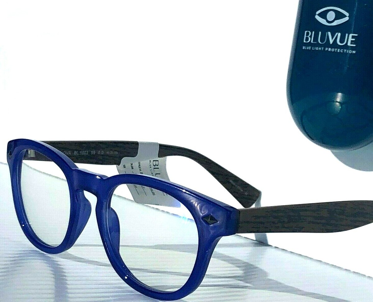 Flexplus Design Blu Luce Blocco Occhiali da Lettura Modello 109 Shiny