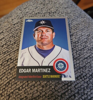 2022 Topps Chrome Platinum Edgar Martinez #259 Seattle Mariners 