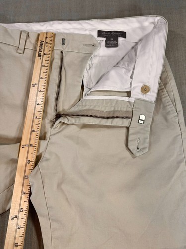 Daniel Cremieux Signature Shorts Beige Mens Size 32 Cotton Blend #2890 - Picture 2 of 11