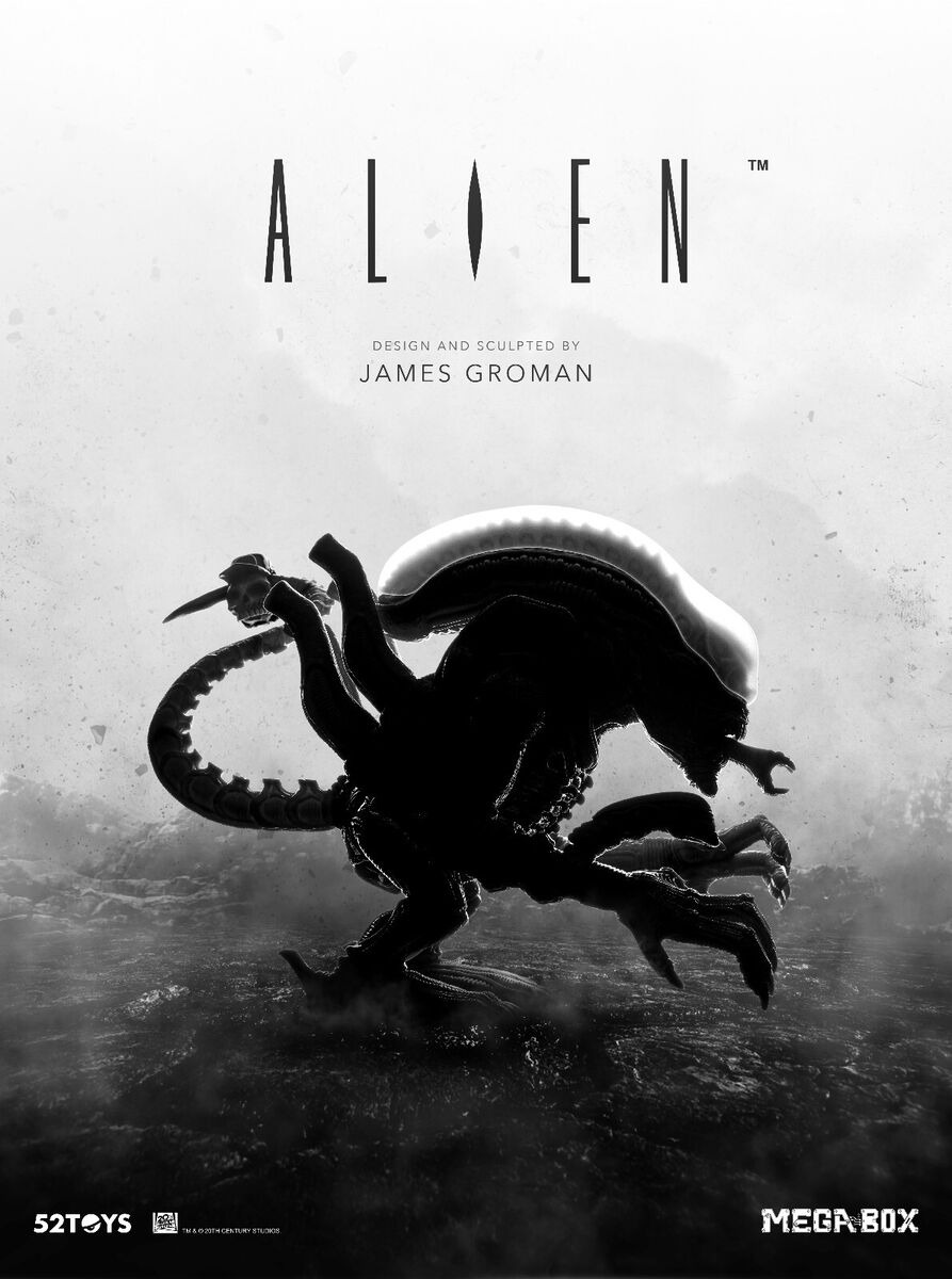 Brand New 52Toys X James Groman Alien Sofubi 12 Brand New 52Toys X James Groman Alien Sofubi 12