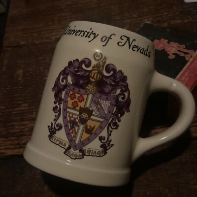 1942 University of Nevada nassau mug stein buck walker reno carson city elko
