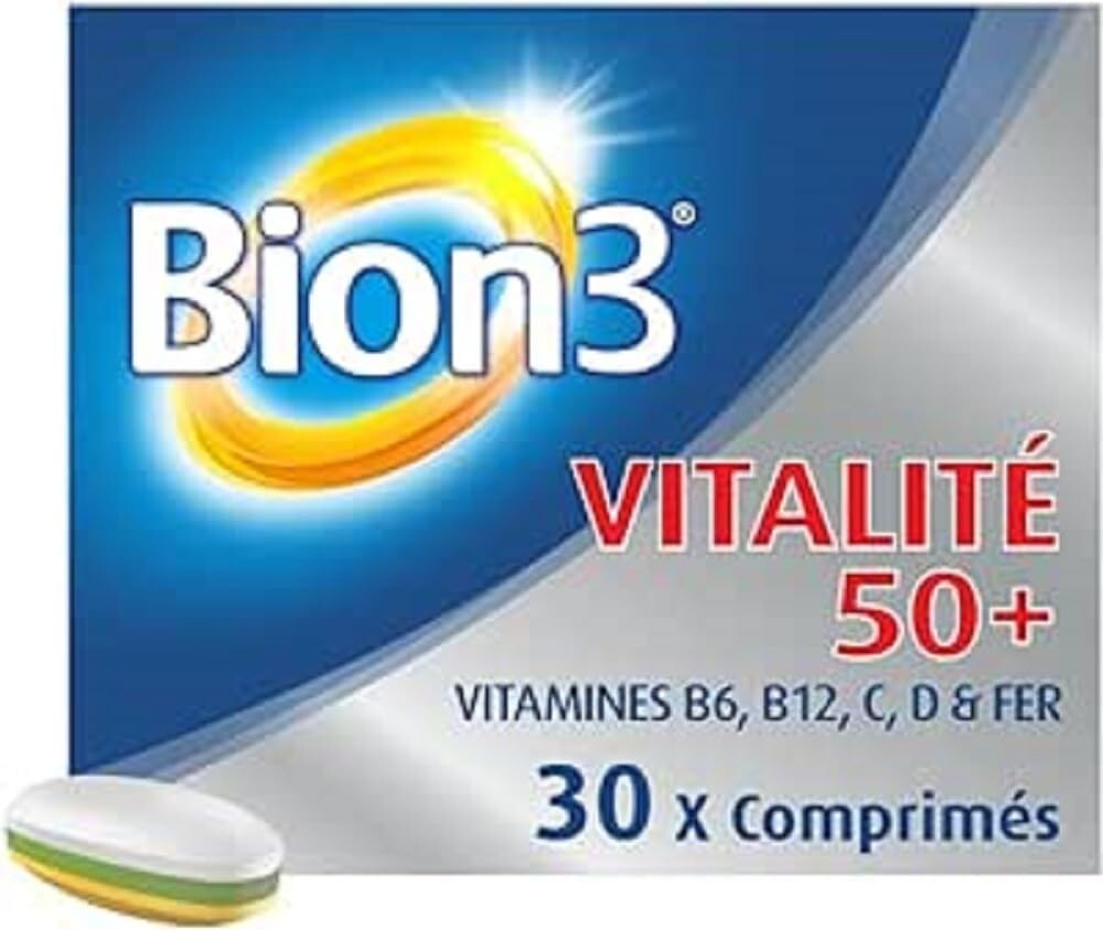 Booster de vitamines d'énergies séniors formule concentrée 3/1 aux extraits végétaux de haute qualité